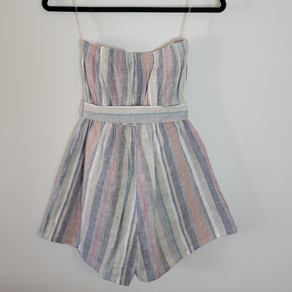 Striped Romper - Picture 3 of 3